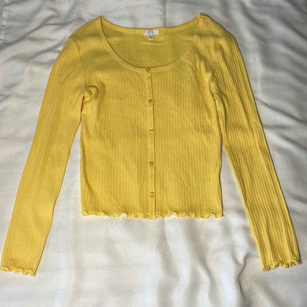 Light Yellow Abound Top